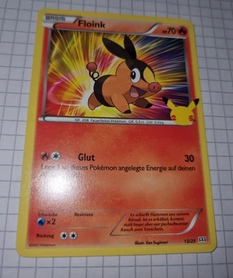Pokémonkarte Floink 13/25 McDonalds Deutsch Original - Bild 1 von 4