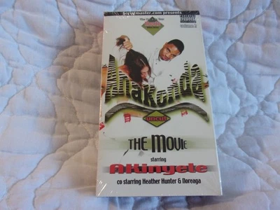 ANAKONDA UNCUT THE MOVIE VHS NEW SEALED AKINYELE RAP HIP-HOP PA EXPLICIT NOREAGA - Image 1 of 4