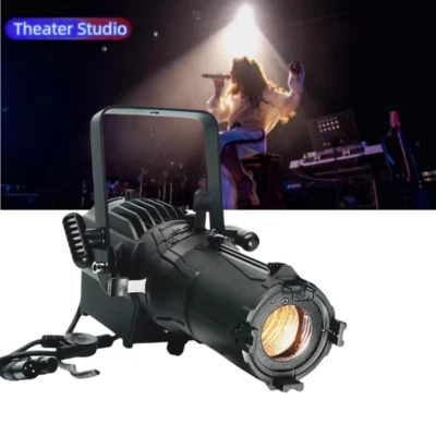 Portable Zoom 80w Mini Led Ellipsoidal Spotlights Leko Image Light For Theater - Image 1 of 4