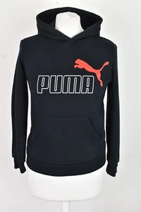 PUMA Black Tracksuit Size 11-12Y Boys Pullover Sportswear Outdoors Outerwear - Picture 1 of 8