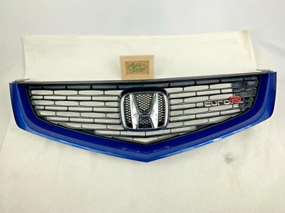 Front Radiator Grill Grille Euro R Blue JDM for Accord Acura TSX TCL7 CL9 CM2 - Image 1 of 4