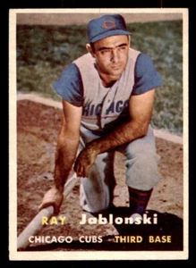 1957 Topps Baseball #218 Ray Jablonski VG - Picture 1 of 2