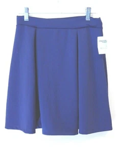 Charlotte Russe Women's Mini Skirt Elastic Waist Blue Size Medium New With Tag - Picture 1 of 5