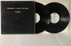 Emerson Lake & Palmer WORKS Original 1977 Atlantic 2lp gatefold VG/ VG+/VG+ - Picture 1 of 9