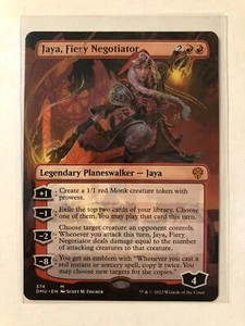 Jaya, Fiery Negotiator Extended Art Non Foil Dominaria United DMU MTG Magic - Picture 1 of 1
