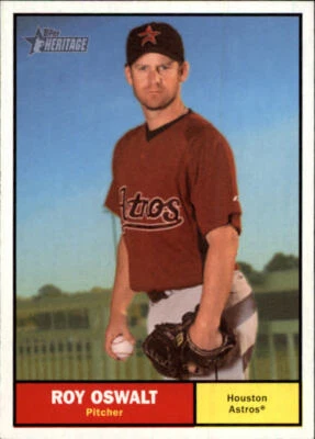 2010 Topps Heritage #272 Roy Oswalt - NM - Image 1 of 2