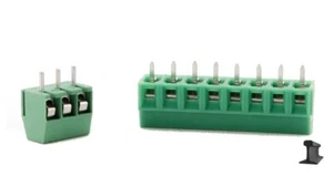 Circuitron 6301 ~ Smail Terminal Block Connectors Screw Terminals ~ Both Pieces - Picture 1 of 1