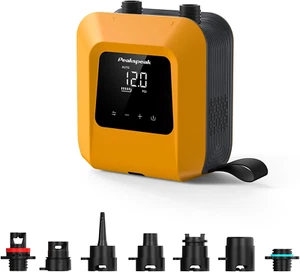 Pompa Elettrica per SUP Ricaricabile 20PSI, a Doppio Stadio, Gonfiaggio E Sgonfi - Foto 1 di 12