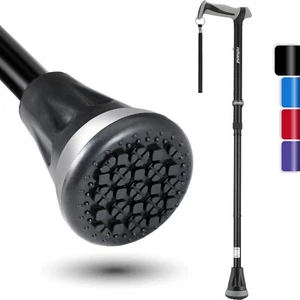 Rehand All Terrain Walking Cane, Colorful Foldable Sticks for Seniors & Adults - Picture 1 of 7