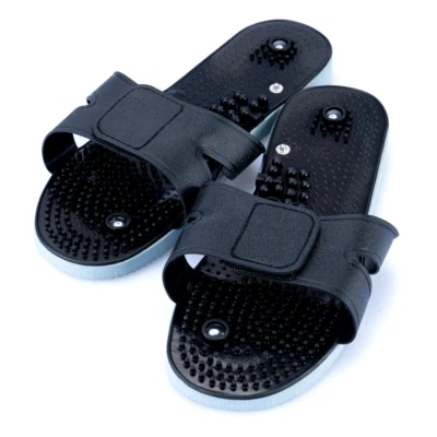 Tens Unit Muscle Stimulator Massager Adjustable Snap on Foot Pain Reliever - Image 1 of 4