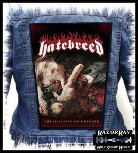 HATEBREED - The Divinity Of Purpose  --- Huge Jacket Back Patch Backpatch  - Picture 1 of 2
