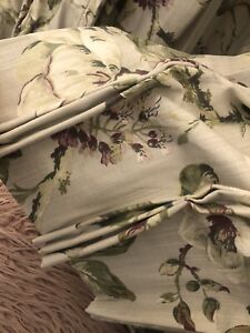 COLEFAX & FOWLER Type COUNTRY HOUSE BESPOKE CHINTZ CURTAINS-PAIR! H 245cm X 3m