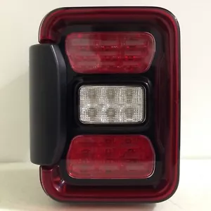 2020-2025 Jeep Gladiator Left DRIVER Side LED Tail Light Lamp Assembly OEM Shiny - Foto 1 di 12