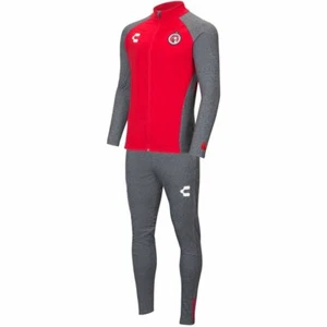 Charly Tuta Uomo Xolos 18-19 Pista da Viaggio Rosso/Grigio - Foto 1 di 2
