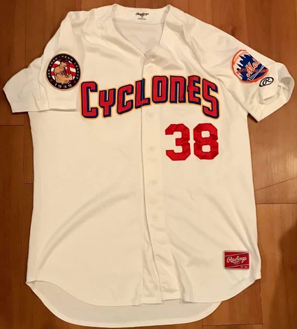 Brooklyn Cyclones Game Used jersey Size 46 Cover