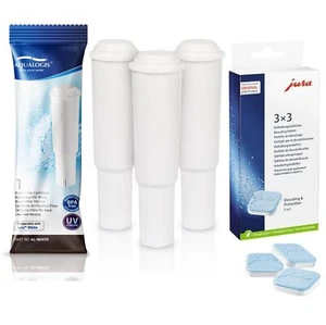 3x Water Filter, Genuine Jura Descaling 9 Tablets For Jura Coffee Machine - Picture 1 of 7