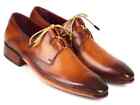 Men Handmade Brown Leather Oxford Formal Wedding Lace Up Moccasin Dress Shoes,