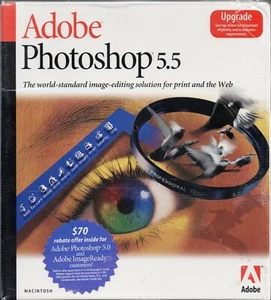 Adobe Photoshop 5.5 Upgrade Apple New - Picture 1 of 5