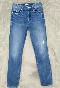 Jeans Madre Mujer 26 The Looker Crop Graffiti Niña Denim - Imagen 1 de 17