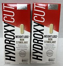 2 Pack Hydroxycut Pro Clinical Non-Stimulant Lose Weight 72 Capsules EXP. 01/25