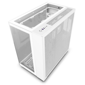 NZXT H9 Elite Mid-Tower Case (White) Mini ITX WITH FANS USB 3.0 Earphone + mic