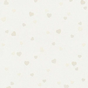 357501 - Boys & Girls Hearts Beige AS Creation Wallpaper - Picture 1 of 2
