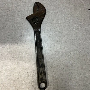 VTG DIAMALLOY 12" Adjustable Wrench Diamond Tool and Horseshoe Co Duluth Minn US - Picture 1 of 12
