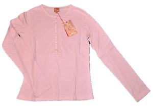 Jet Set Langarmshirt NEU Gr.3/40 Drachenmotiv Pailetten rosa - Bild 1 von 3