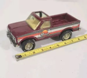 Vtg Nylint Pressed Steel Sun Tracker Pickup Truck 1/24 Red USA - Picture 1 of 7