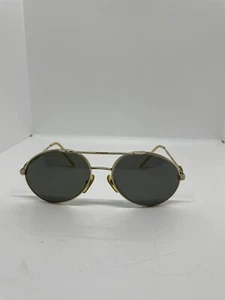 Gafas de sol vintage ETTORE BUGATTI 64319 - marco piloto de metal - Imagen 1 de 10