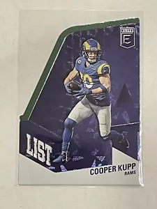Panini Donruss Elite Cooper Kupp 2022 lista A AL-13 LA Rams verde paralelo - Imagen 1 de 2