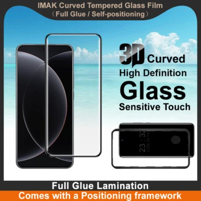 Protector Pantalla Cristal Templado Curvo 3D Pegamento Completo Imak para Xiaomi 15 Ultra Foto 1 de 4