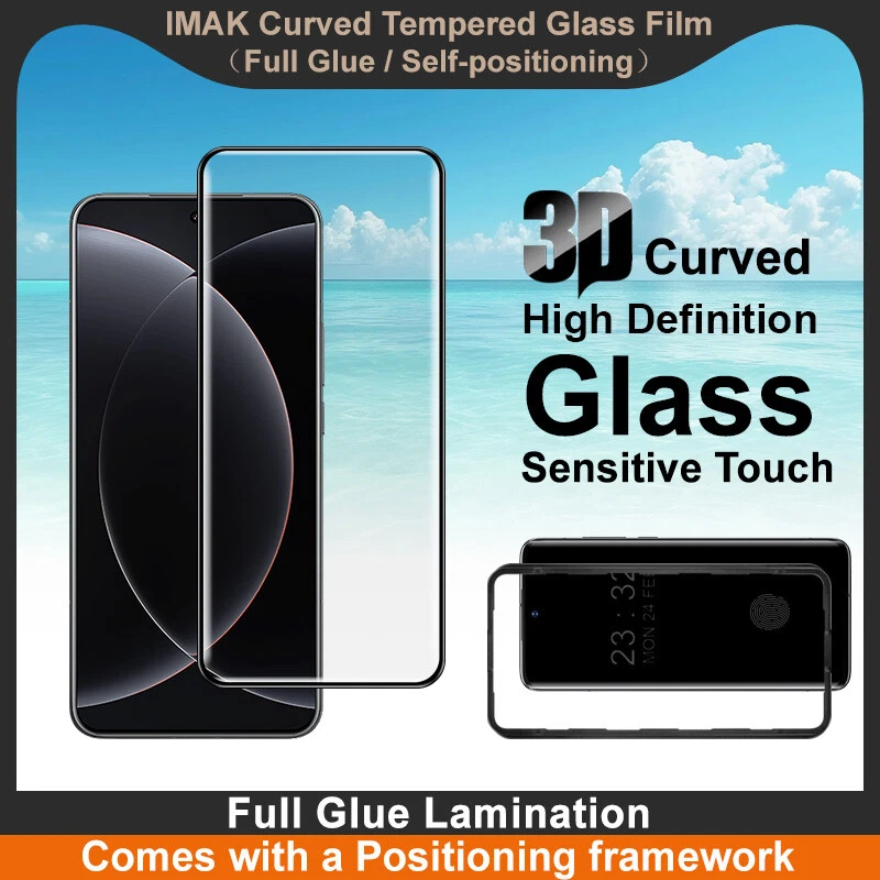 Protector Pantalla Cristal Templado Curvo 3D Pegamento Completo Imak para Xiaomi 15 Ultra Foto 1 de 4