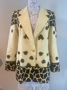 Escada linen jacket size 40 (S-M) great condition - Picture 1 of 11