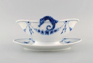 Bing & Grøndahl Empire sauce bowl in hand-painted porcelain with seahorses. - Picture 1 of 5