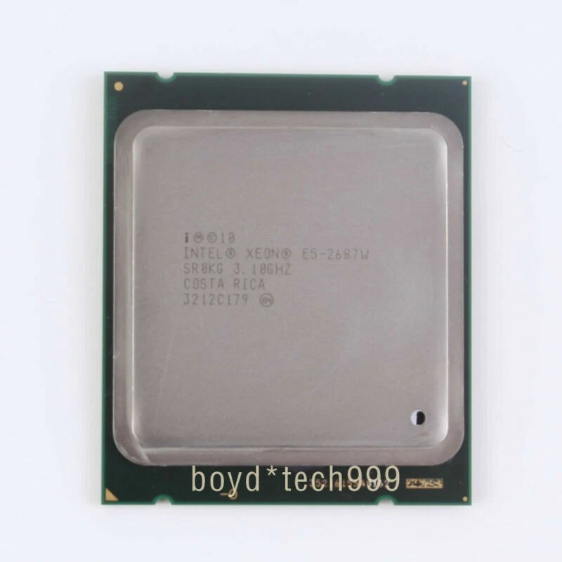 Intel Xeon E5-2687W 3.1GHz SR0KG 8 Core 20M 16 Threads LGA2011 CPU Processor - Image 1 of 4