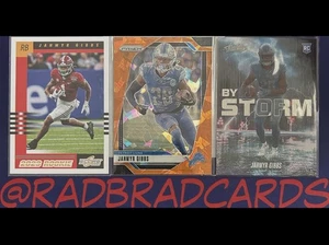 NFL Football Detroit Lions 23-24 Panini Jahmyr Gibbs 3 Card Lot MINT - Picture 1 of 1