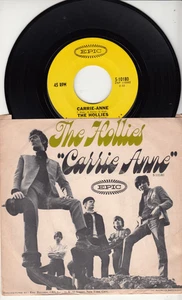 THE HOLLIES - CARRIE-ANNE - ORIGINAL EPIC RECORDS 45 WPS - Foto 1 di 2