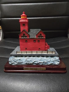 Oneida Studios Lighthouse Point Holland Harbor Michigan "Big Red" Lighthouse - Picture 1 of 7