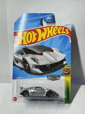 Hot wheels 1/64 🇲🇫 Zamac Lamborghini Sesto Elemento mainline 2024 #4/10 - Photo 1/4