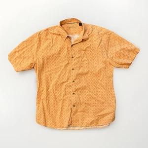 Vintage Reyn Spooner Hawaiian Shirt Aloha Size XL Orange - Picture 1 of 7