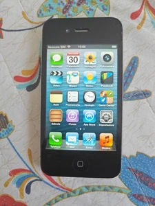 Apple iPhone 4S 16gb iOS 6 !!! A1387 Nero Black 2122 - Photo 1/4
