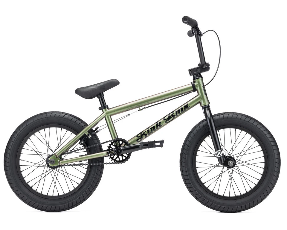 Bicicleta BMX Kink 2026 Carve 16" (16,5" Toptube) (verde pátina) [BK408GRN26] Foto 1 de 1