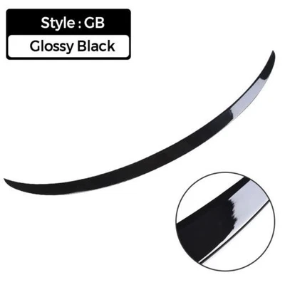 Alerones traseros de fibra de carbono alerón labial del maletero para Tesla Modelo 3 2017-2022 Foto 1 de 4