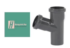 Uponor HT - Abzweig DN 70 / 50 / 67 ° Grad HTEA PP Rohr - Bild 1 von 5