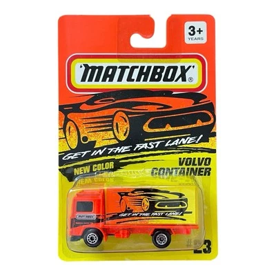 Volvo Container Matchbox New Color #23 1:64 Scale Die Cast - Image 1 of 2