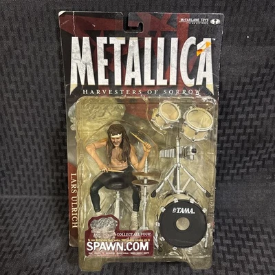 2001 McFarlane Toys Metallica Harvesters of Sorrow Lars Ulrich Figure T710 - Image 1 of 4