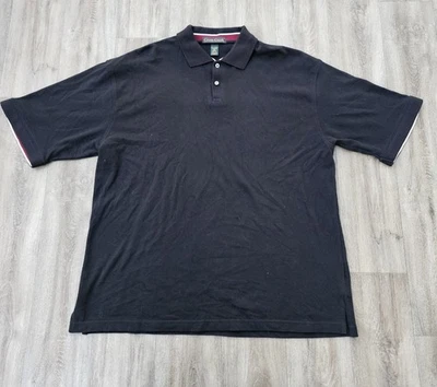 Polo de Colección Cross Creek Para Hombre Talla XL Manga Corta Negro Foto 1 de 4