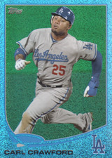 2013 Topps Silver Slate Blue Sparkle Wrapper Redemption Card #594 Crawford