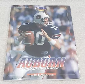 AUBURN TIGERS vs Ole Miss Rebels Football Program Sept 1995 Patrick Nix - Foto 1 di 8